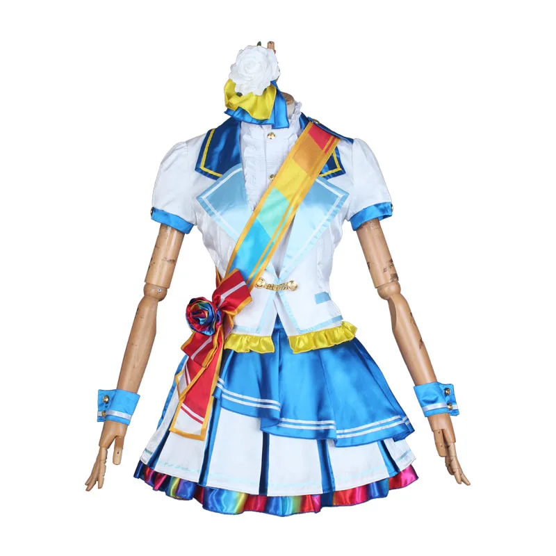 

Lovelive! PDP School idol Rose Uehara Ayumu Nakasu Kasumi Kanata Konoe All Member Cosplay Costume New Outfit