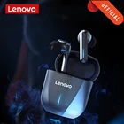 Lenovo XG01 наушники-вкладыши TWS с Игровые наушники хэндс-фри с низкой задержкой бас Аудио Звук Спортивная беспроводная гарнитура с микрофоном Bluetooth наушники