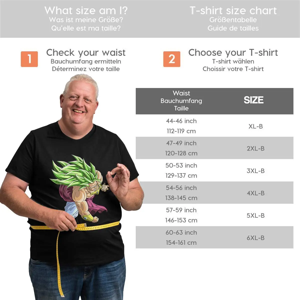 

Anime Fans Majin Broly R mans Tee Soft and comfortable Short sleeveRound neck T-shirt