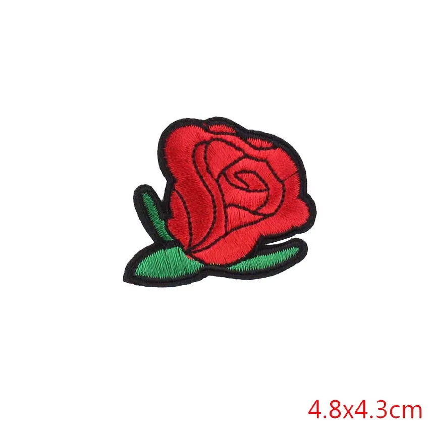 Cute Plant Patch for Clothing Iron on Sunflower Patches Heat Transfer DIY Embroidery Giraffe Badge Stripe Clothes Applique G | Дом и сад