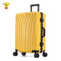 pc rolling suitcase with wheelstravel luggage bag universal wheel trip trolley case2022242628 inch high quality box