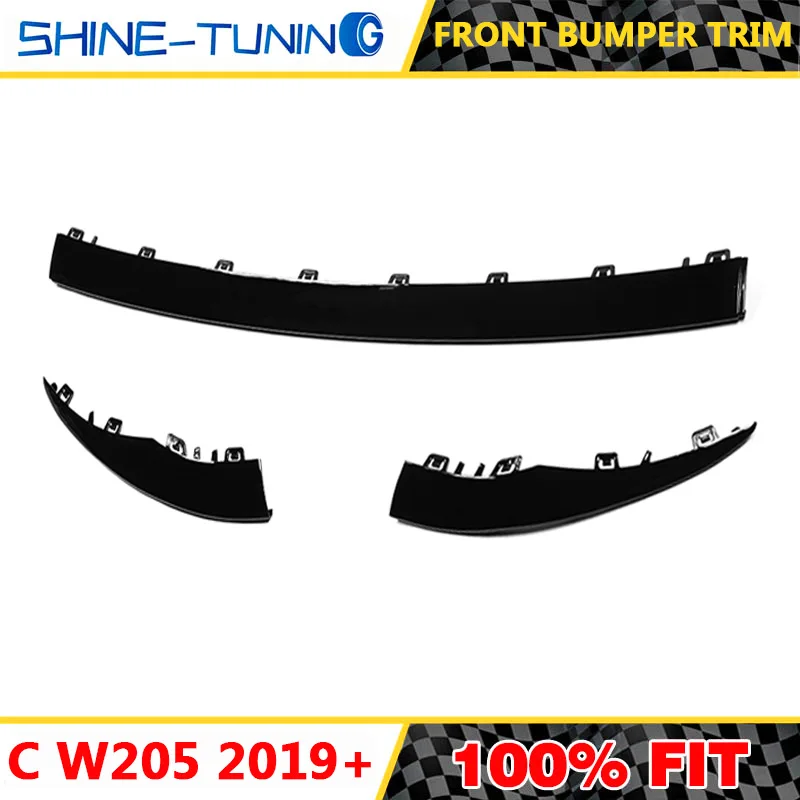 Подходит для отделки переднего бампера C Class w205 A2058858902L A2058859002R A2058859102 A2 058858602L a2058702r
