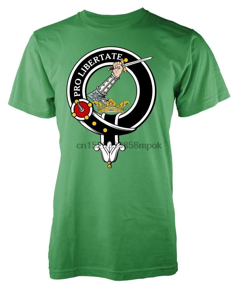 WALLACE наименование семьи таттан шотландский клан взрослая футболка S-XXL - купить по