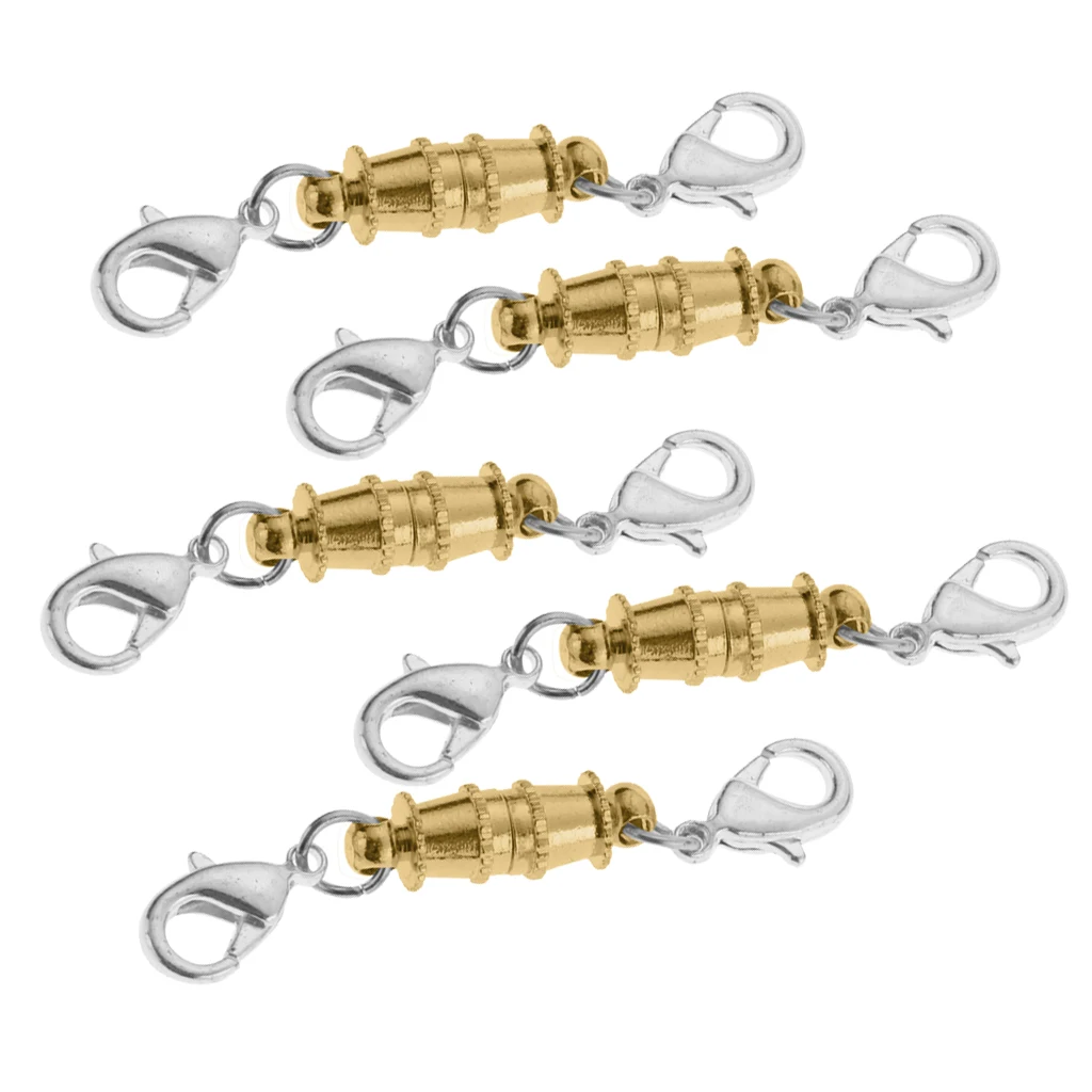 

5pcs Magnetic Lobster Clasp Jewelry Clasps for Jewelry Necklace Bracelet Clasp Hook Supply