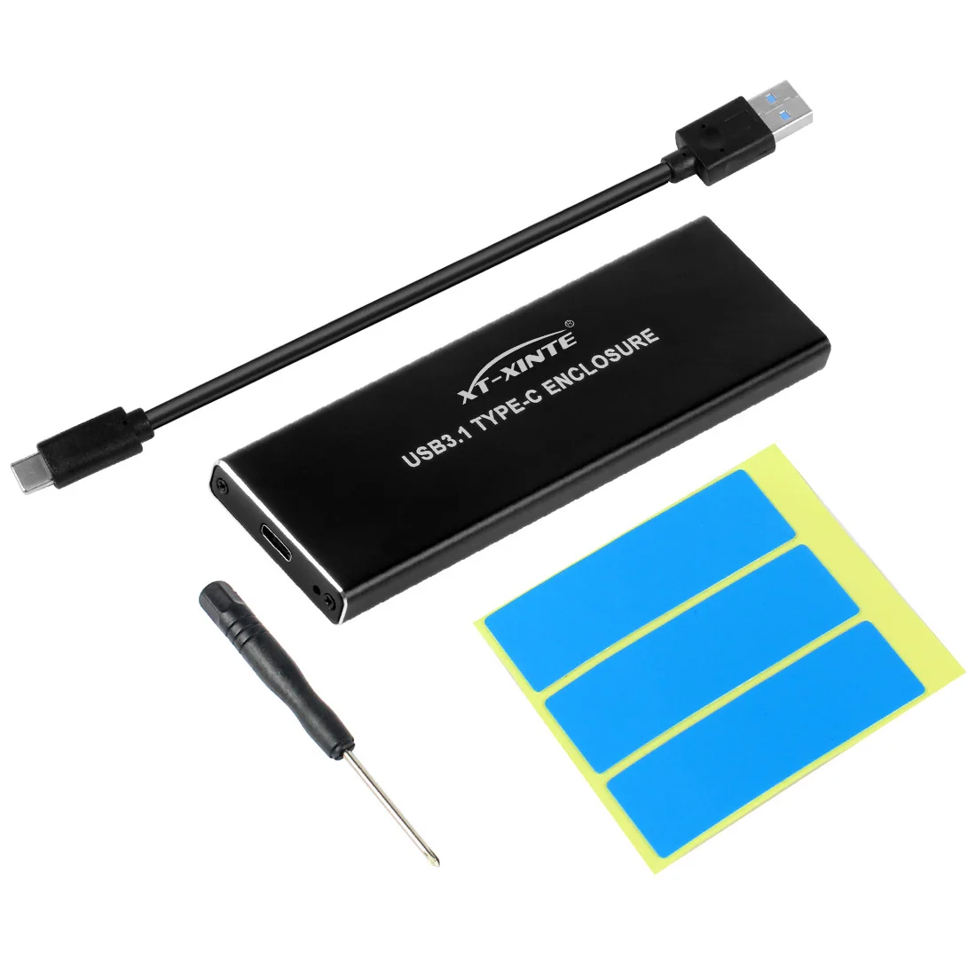 Чехол M2 SSD для NVME корпус M.2 на USB Type C 3 1 адаптер PCIE M Key Твердотельный накопитель диск