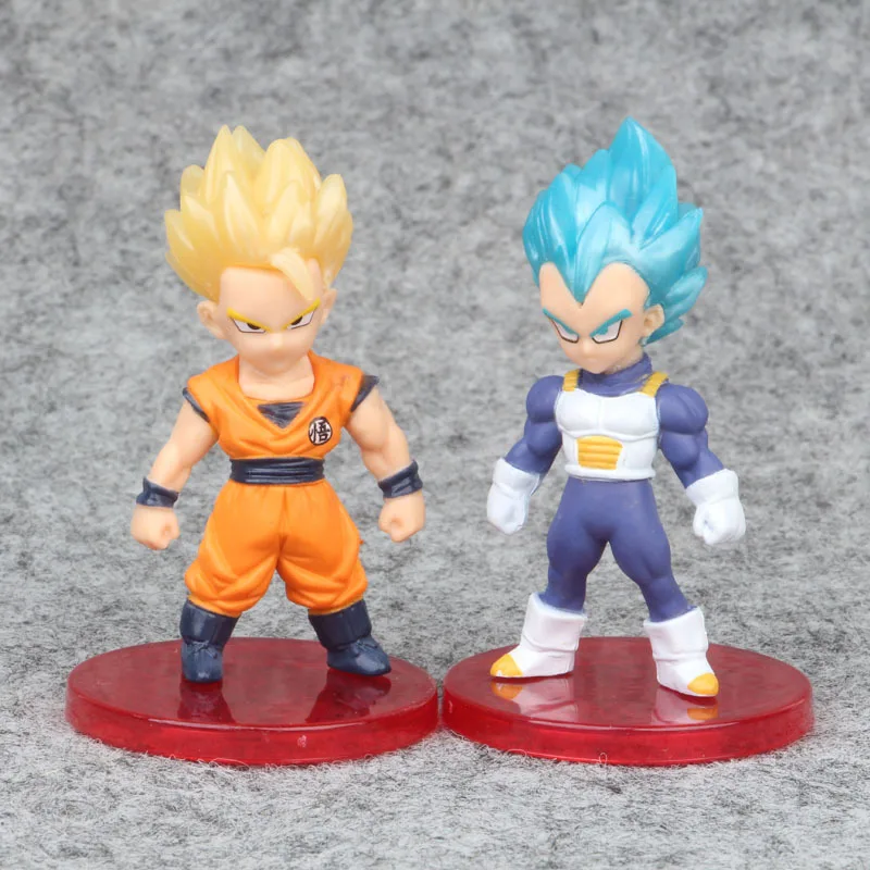 Экшн-фигурка Dragon B Super Saiyan God 21 шт./лот сон Гохан вегетто Фриза замасу