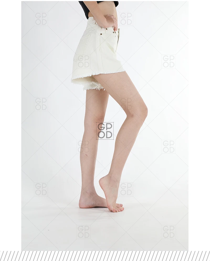 

Iupl White Shorts Jeans Woman Plus Size High Waist 2021 Summer Casual Jeans Tassel Streetwear Denim Wide Leg Hot Pants New