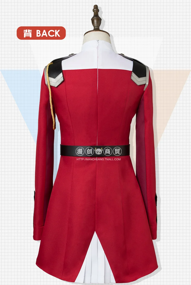Новинка! Darling in the FranXX CODE 002 Zero Two, костюм для косплея, костюм для косплея сборной, Униформа, летнее платье