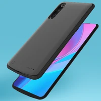 silicone shockproof power bank case for xiaomi mi 9 backup battery charge cover for xiaomi mi9 se battery case capa 5000mah