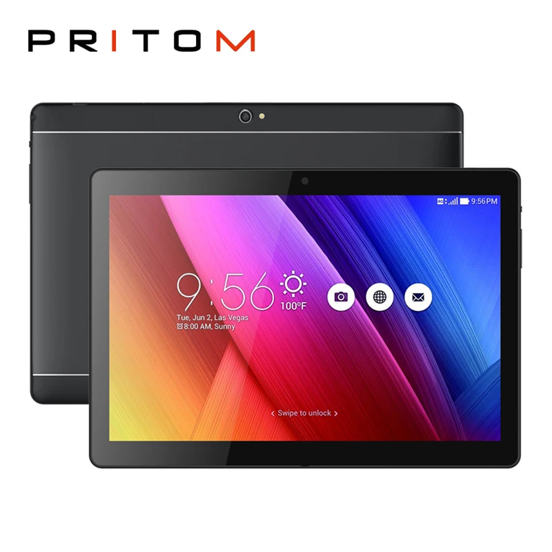 PRITOM X10 планшет 10 1 ''планшетный ПК WiFi Планшеты 4 Гб 64 Восьмиядерный lcd 1920*1200 FHD 9 0
