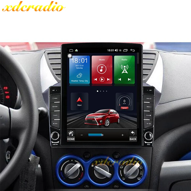Автомагнитола Xdcradio 10 4 дюймов Android 0 в стиле Tesla для Suzuki alto автомобильный
