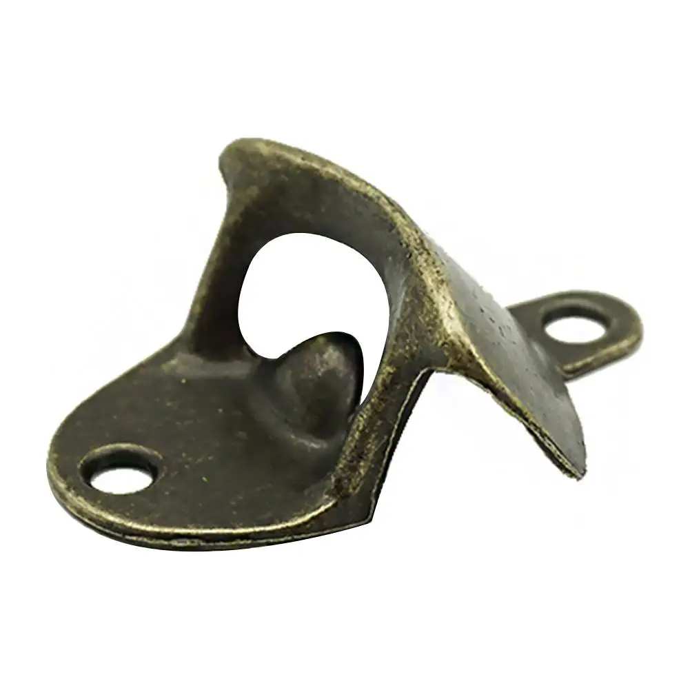 1 шт. винтажный открывалка для пивных бутылок настенный зеленый бронзовый