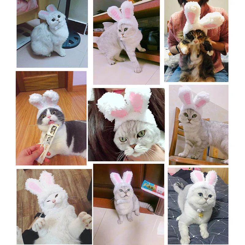 Шляпа с кошачьими ушками Cuttie для костюма кошки костюм косплея новогодний одежда