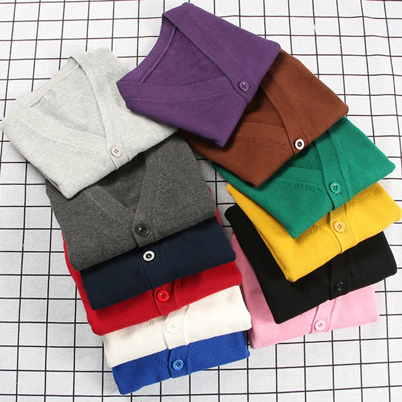 Осенне-зимняя детская одежда 21 Цвет хлопковый свитер для мальчиков и девочек
