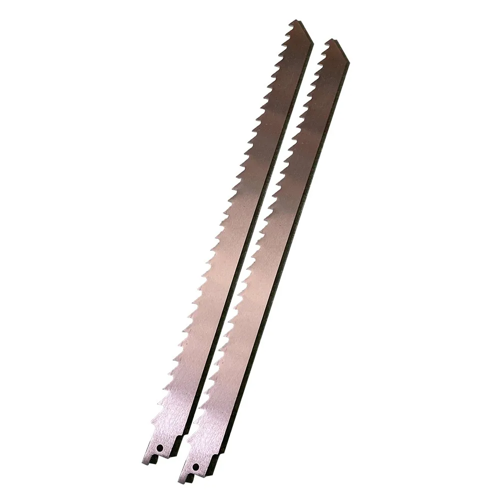 

2PC Stainless Steel 300mm Reciprocating Power Saw Blade With Fine Tooth Effective For Cutting Wood Frozen Meat Woodworking Tool