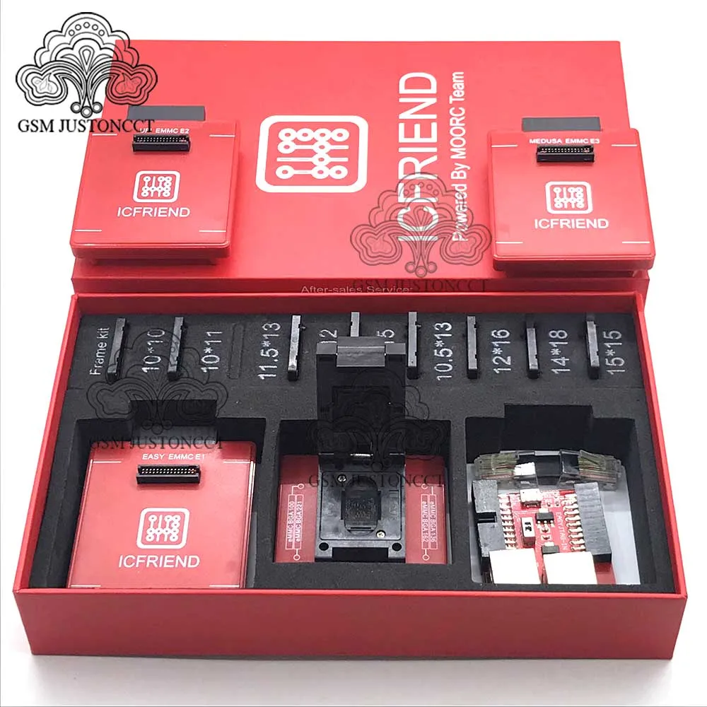Z3X легкий jtag плюс коробка + ICFRIEND MOORC 13 в 1 jtag/эмате коробка/эмате | Мобильные