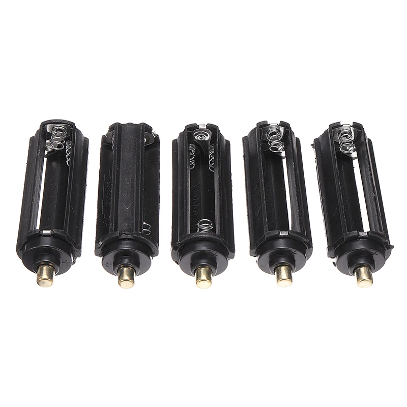 Новый 3/4 шт. пластиковый корпус AAA батарейного отсека чехол цилиндрического типа