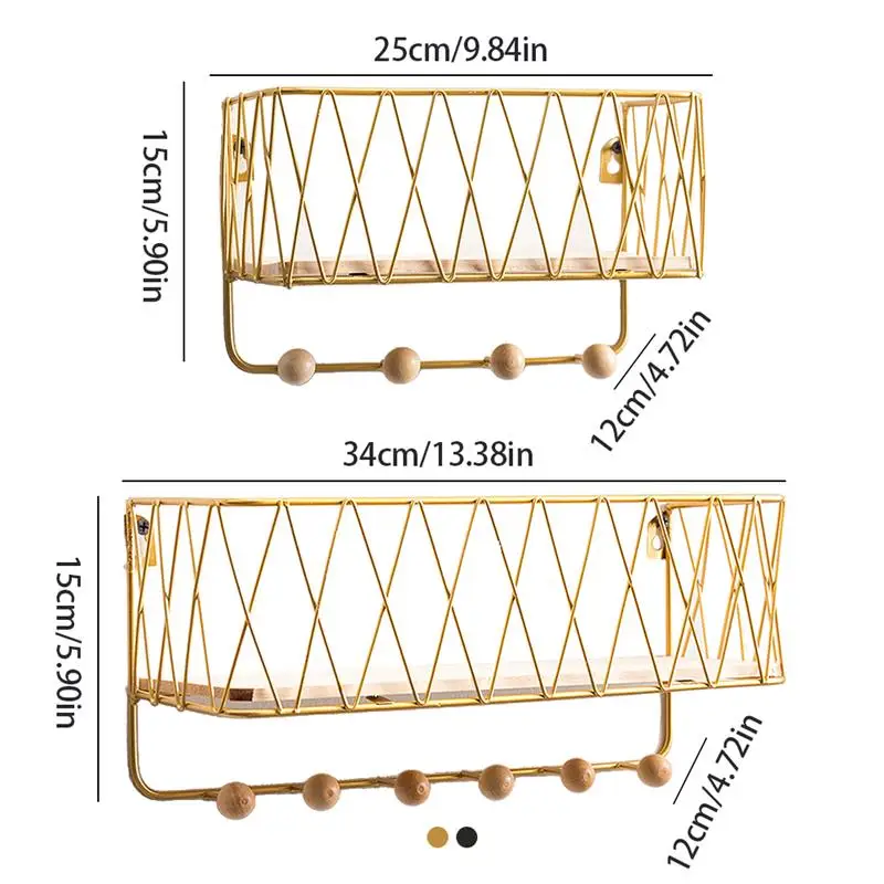 

Wall Mount Hook Versatile Key Holder Mail Rack Entryway Shelf Letter Key Sorter Organizer Flower Pot Stand Bathroom Storage Rack