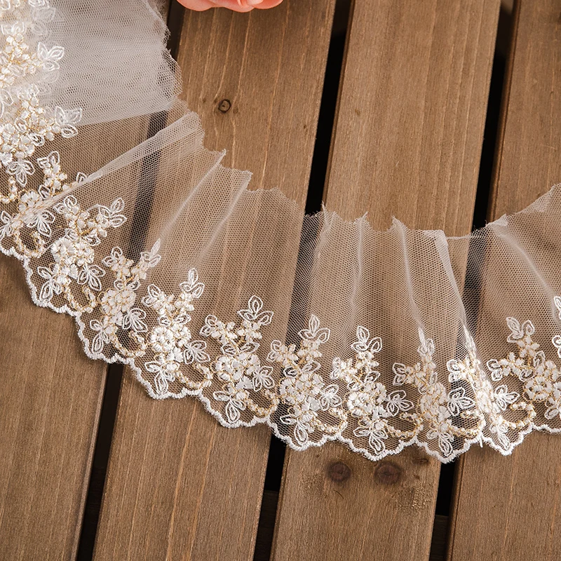 Кружевная лента для поделок 2 ярдов/партия аксессуары шитья ширина 9/11 см