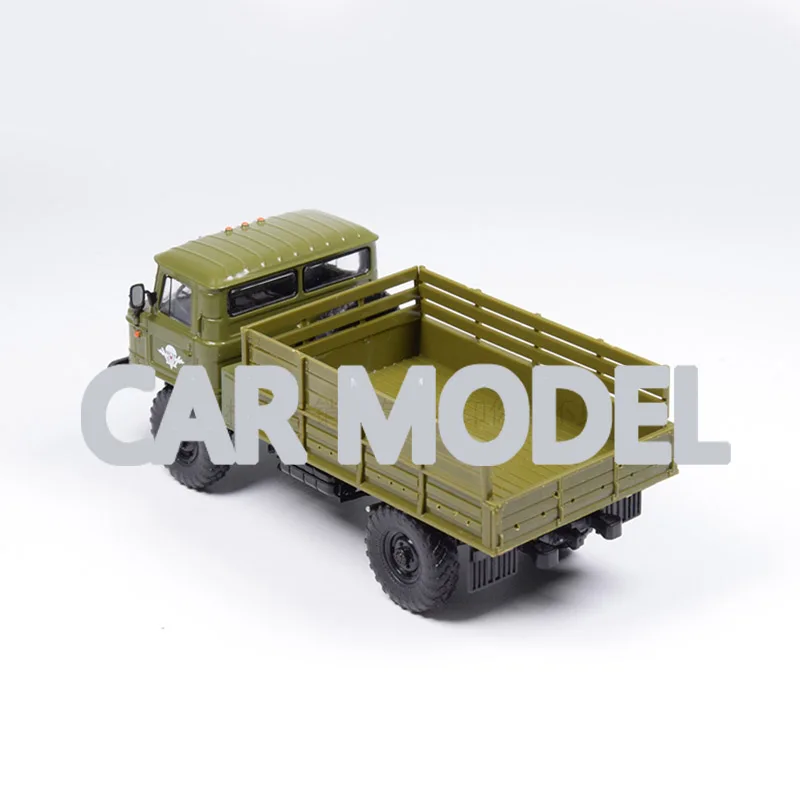 1:43 Масштаб сплава игрушечных транспортных средств GAZ-66 внедорожный грузовик модель детских игрушечных автомобилей авторизованный игрушки для детей