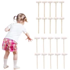 10 шт., деревянные строительные молотки для шоколада