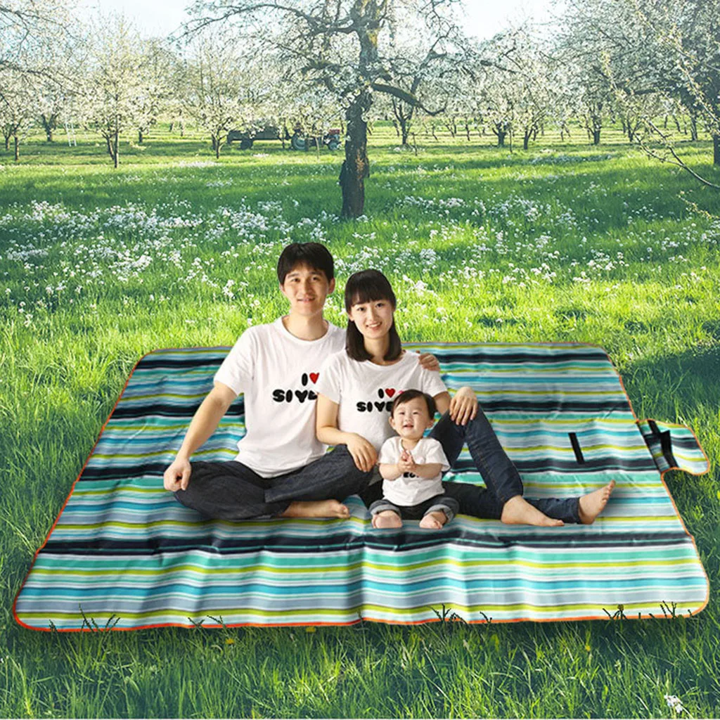 Лидер продаж летний портативный и очень большой коврик для пикника уличное