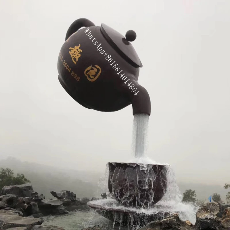 Рисунок 2 - Открытый подвесной фонтан с водным ландшафтом