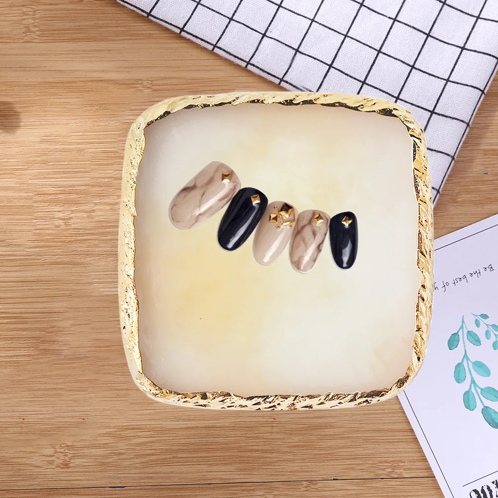 Маникюрная доска с подставкой демонстрационная каучуковая подставка для ногтей