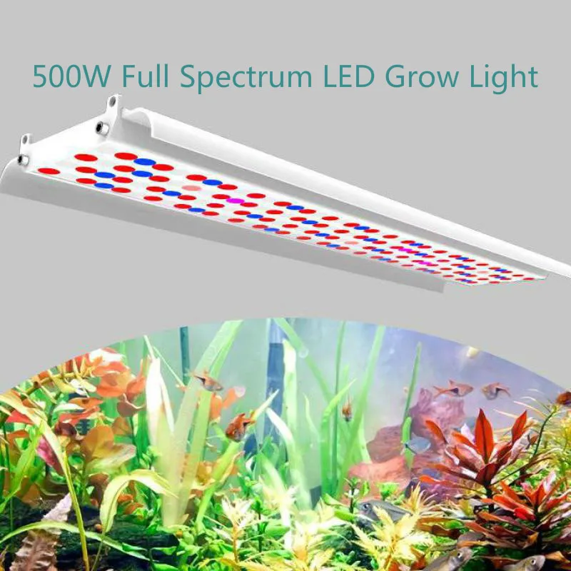 AMKOY 500W полный спектр завод светодиодный растет светильник 220V Phytolamp Крытый
