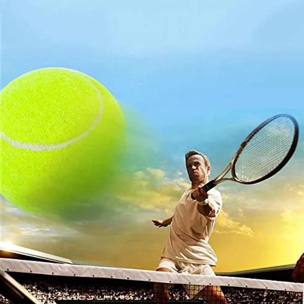 

12PCSYellow Tennis Balls Sports Tournament Outdoor Fun Cricket Beach Dog Ideal For Beach Cricket Tennis Practice Or Beach/Etc