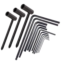 14pcs guitar wrench set 4mm 5mm ball end truss rod wrench tool fit most guitar neck bridge nut locking adjustment