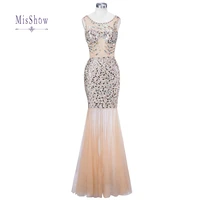 new in stock elegant long prom dresses vestidos crystal beading dresses formal party evening real photos gown cps1026