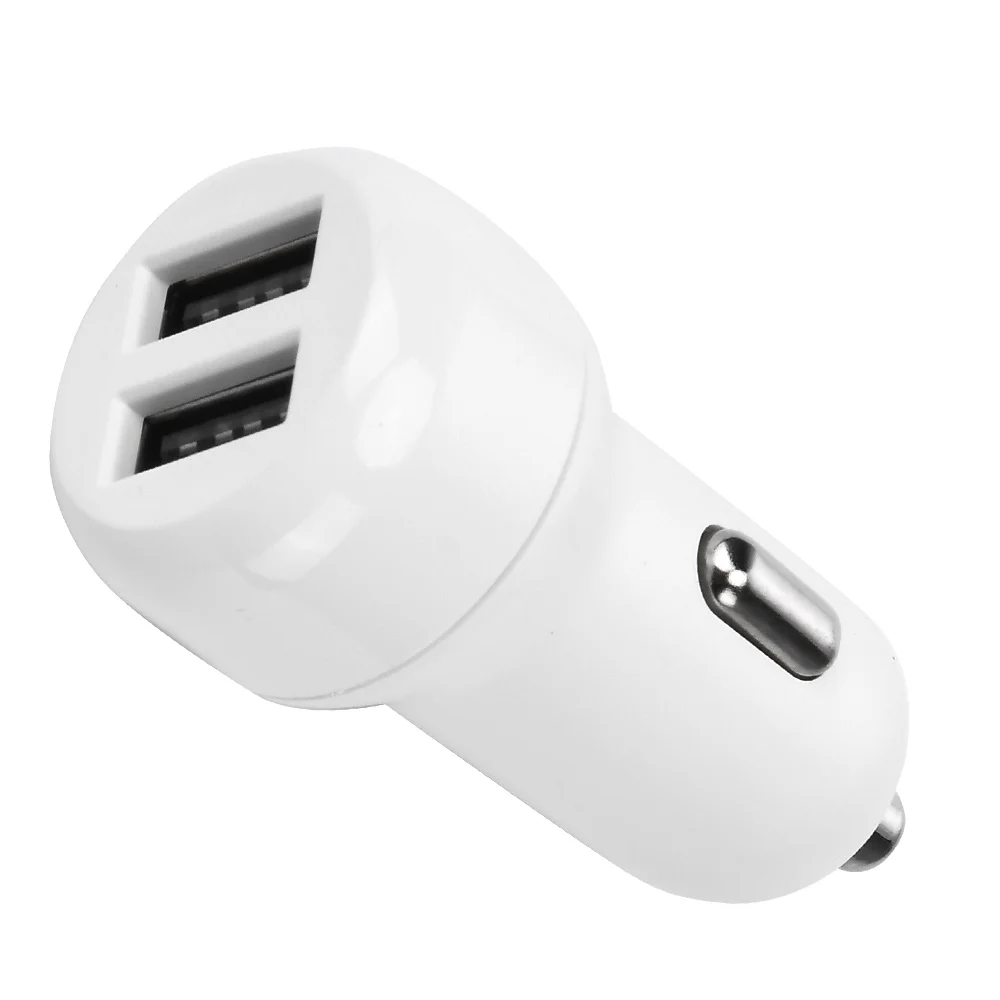 

Автомобильное зарядное устройство USB для телефона Быстрая зарядка 2 порта 12-24 в прикуриватель для iPhone Xiaomi Huawei адаптер питания зарядное устро...