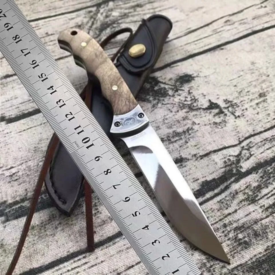 

Browning Edc Tool 9 Cr18MoV Blade Straight Knife Hunting Knives Self Defense Outdoor Camping Jungle Tactical Survival Tools
