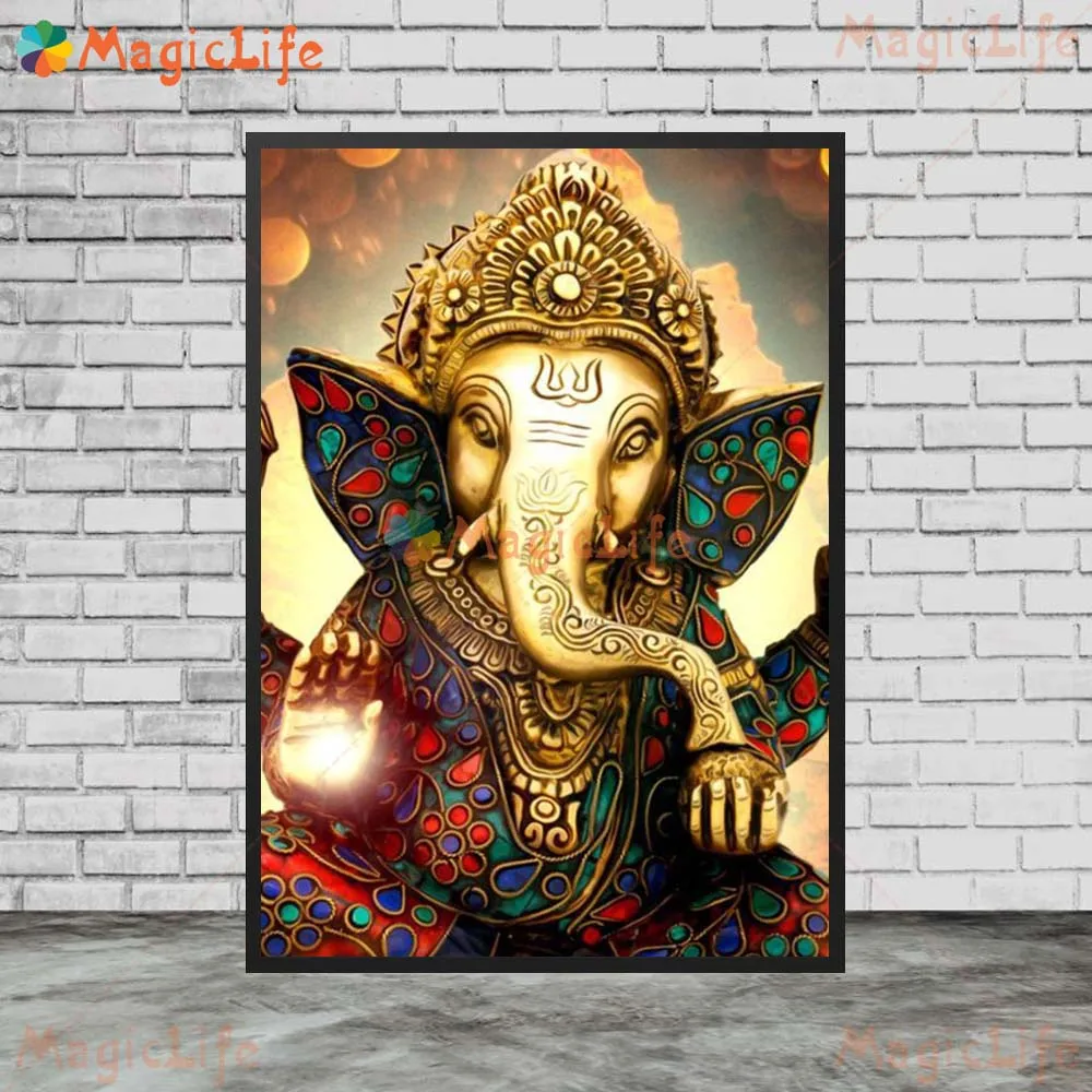 Shiva Hinduism богиня Индии настенное искусство холст живопись Бог разрушения