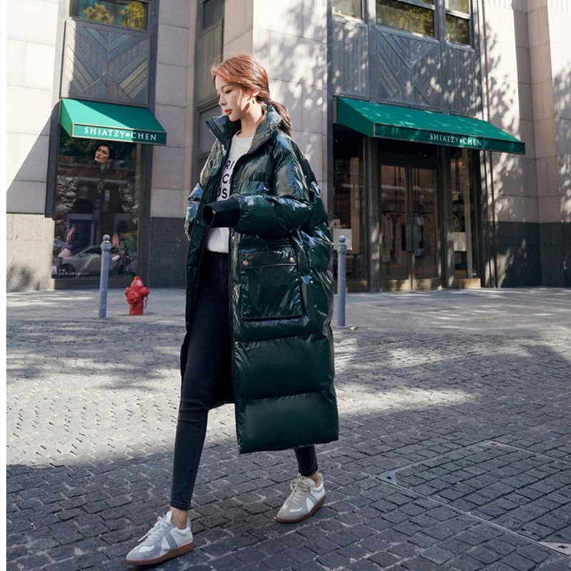 Женская теплая парка с капюшоном модная зимняя на меху 2019 | одежда