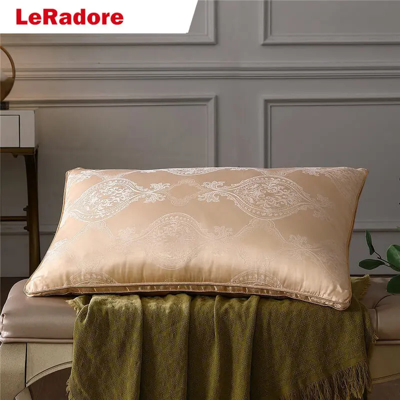 Премиум жаккардовая Подушка вставка для сна тутового шелкопряда Гусь 1 упаковка