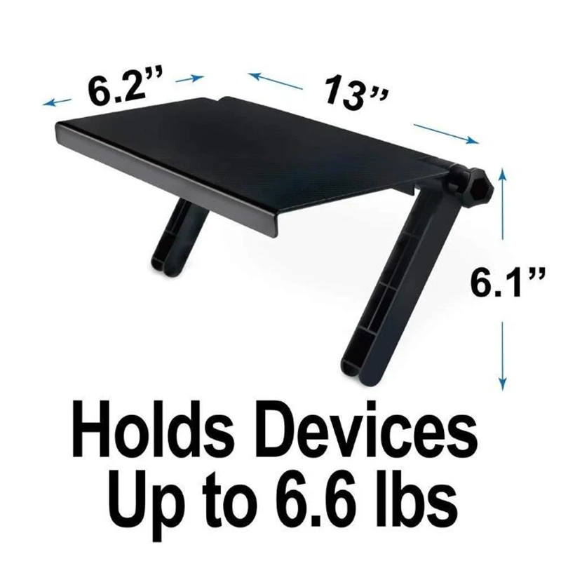 Регулируемая полка для экрана Верхняя Полка складной держатель монитора