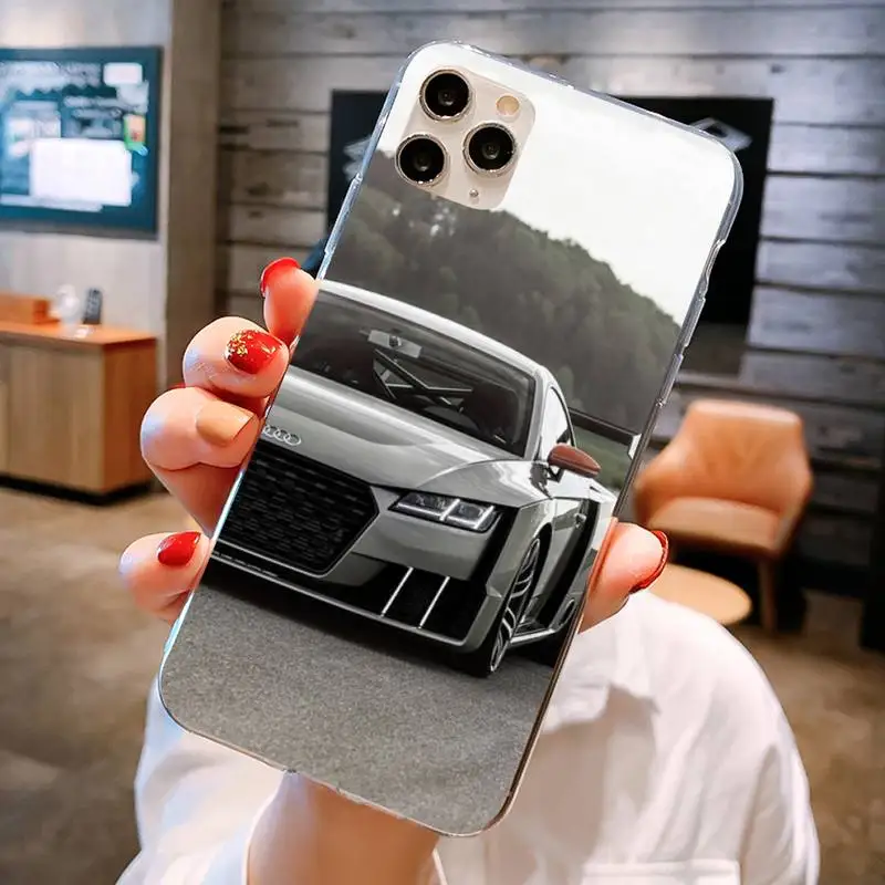 

Sports Cars Phone Case For Iphone 5 6 7 8 11 Plus XR X XS MAX SE2020 iPhone 11PRO Transparent Case