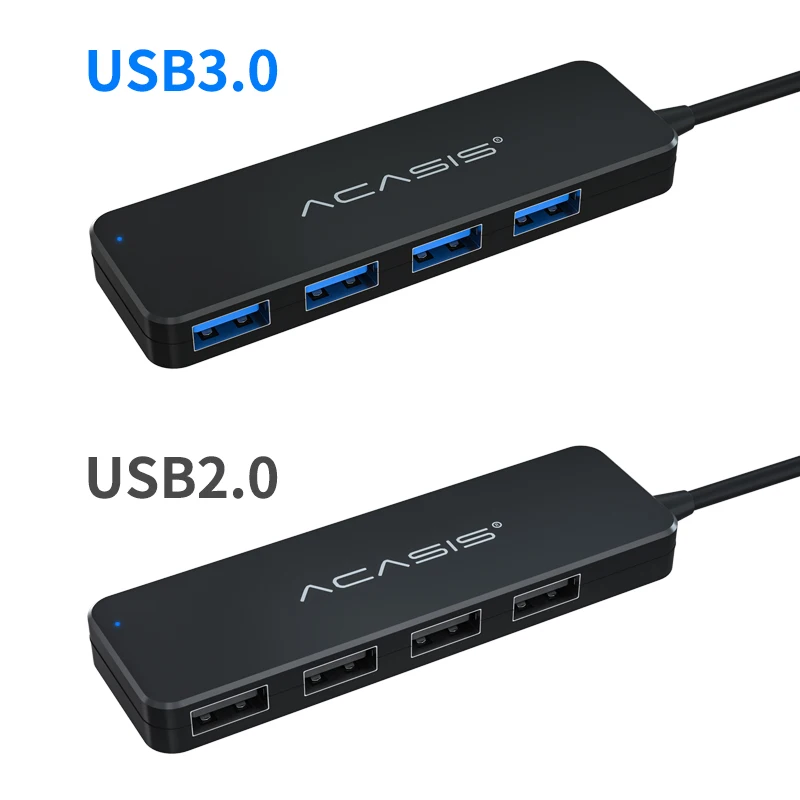 USB-концентратор Acasis Type C 4 порта 3 0 дюйма USB 2 | Компьютеры и офис