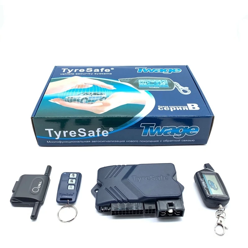 Автомобильный двухсторонний Противоугонная сигнализация с автозапуском детали