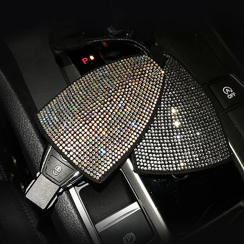 Креативный бриллиантовый Стразы чехол для автомобильных ключей Bling Crystal Key