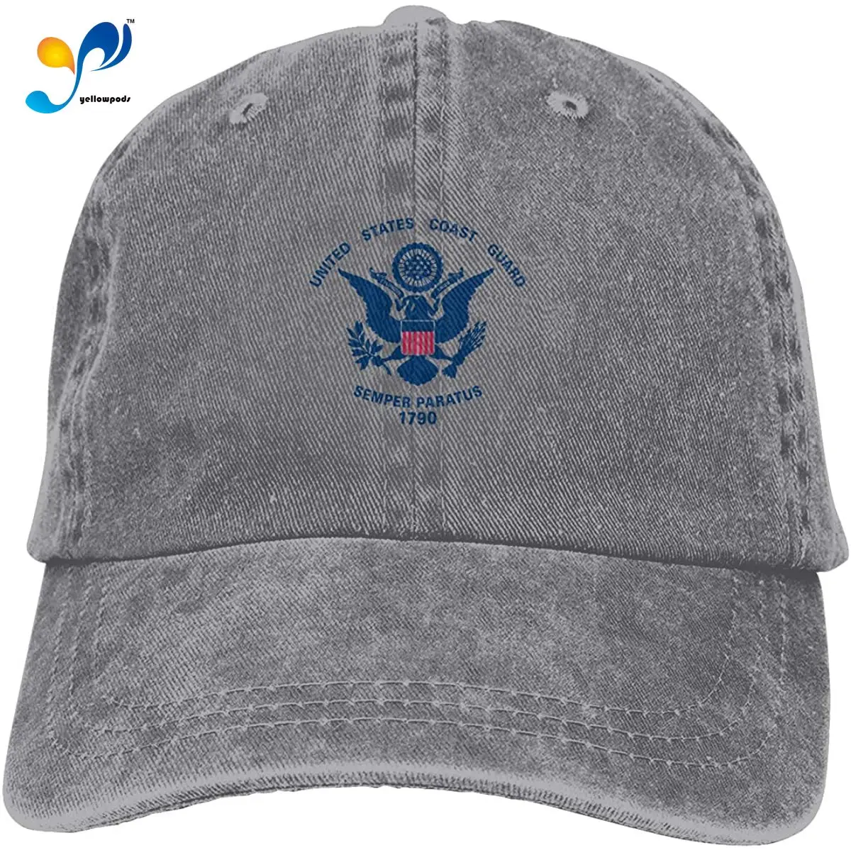 

United States Coast Guard 1790 Unisex Soft Casquette Cap Fashion Hat Vintage Adjustable Baseball Caps