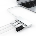 USB C-концентратор 2,0 Type C 3,0, 4 порта, мультиразветвитель, адаптер OTG для Lenovo, Xiaomi, Macbook Pro, 13, 15, Air Pro, компьютерные аксессуары для ПК