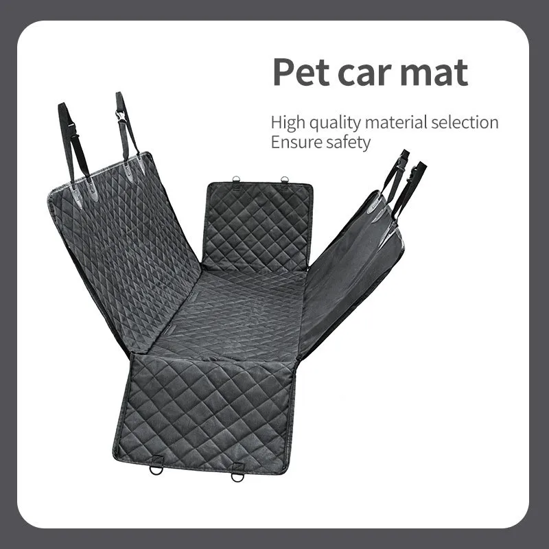 

Переноска для домашних животных, водонепроницаемый коврик для заднего сиденья автомобиля, Складной автомобильный гамак для собак и кошек, ...