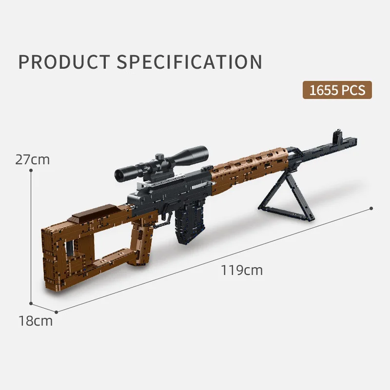 

2021 technic blocks simulation desert eagle pistola de brinquedo model building blocks police arms Gifts for Children