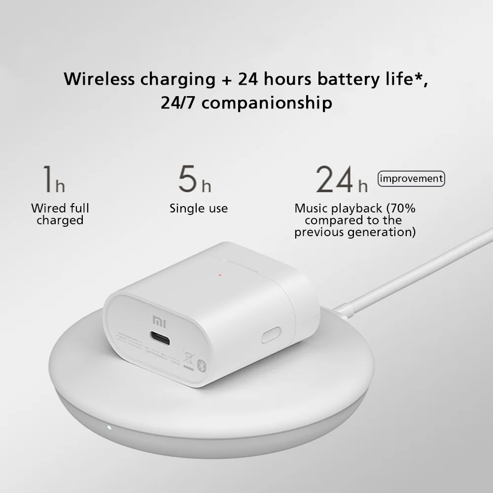 Новые Xiaomi Airdots Pro 2S Mi True беспроводные наушники TWS управление двойной микрофон ENC LHDC