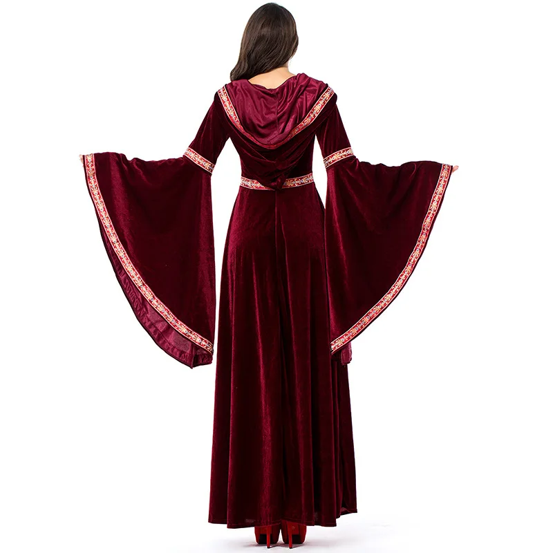 

Halloween Cosplay Costumes Renaissance Retro Fancy Dress Vinatge Medieval Clothing Halloween Stage Performance Costumes