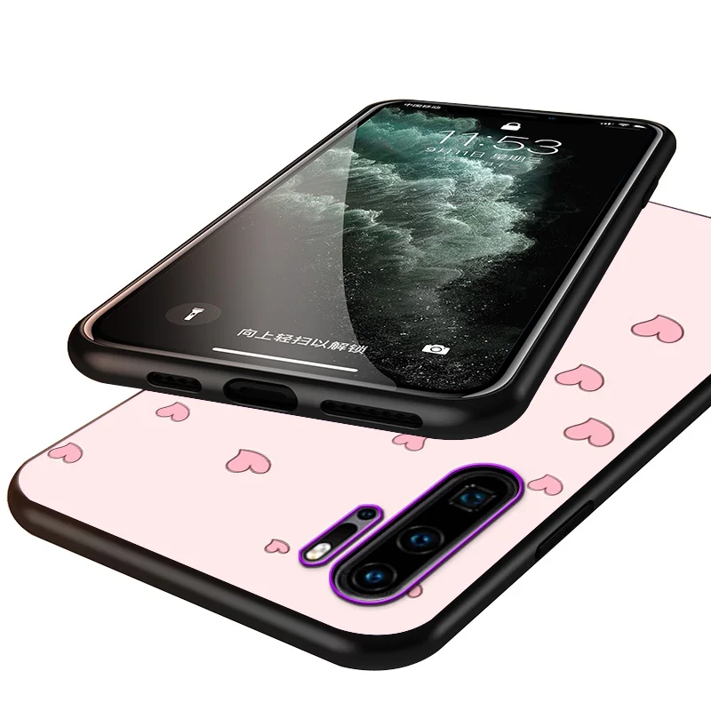 

Romantic couple love For Huawei Y5 6 7 8 9 Y5P Y6S Y6P Y7P Y7A Y8P Y8S Y9A Y9S 2018 2019 2020 Pro Prime Black Soft Phone Case