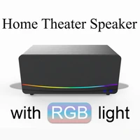 hifi rgb subwoofer bluetooth sound bar speaker home theater atmosphere light high power stereo boombox music center tv soundbar